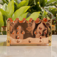 Copper Barbecue With 3 & 4 Skewer, Used for Grilling Chicken Paneer Tikka
