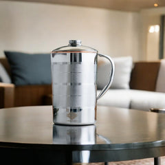 Pure Steel Copper Jug Luxury Design with Lid