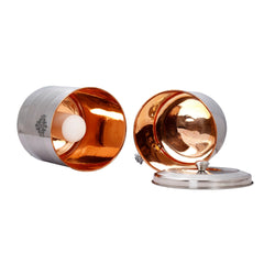 Pure Steel Copper Luxury Design Water Pot with Tap and Filter