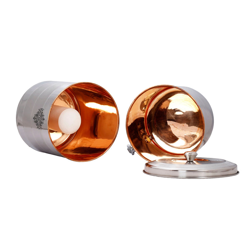 Pure Steel Copper Luxury Design Water Pot with Tap and Filter