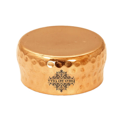 Steel Copper Curved Bowl Dinnerware Tableware 7.11 cm