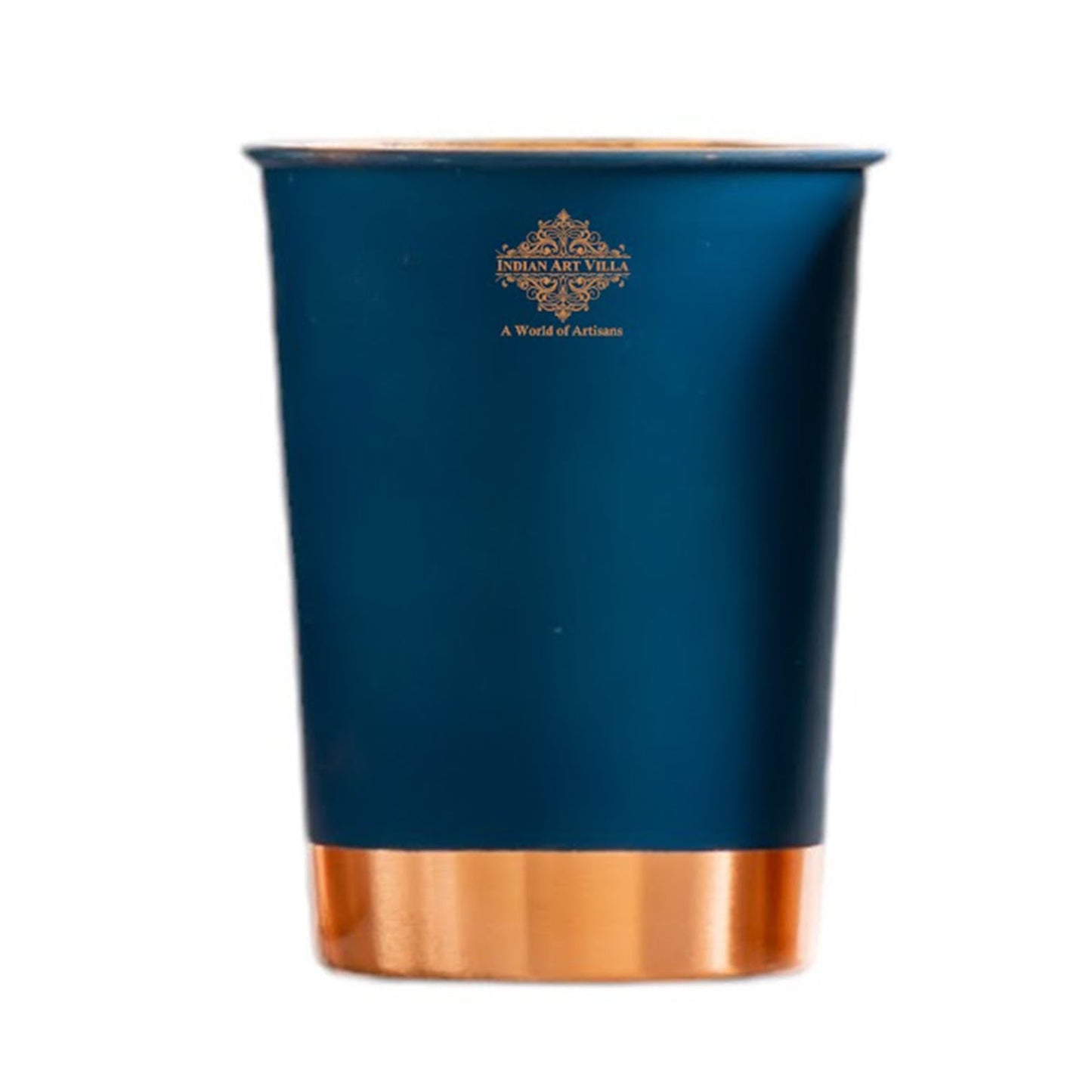 Premium Copper Glass in Ombre Silk Finish  - 275 ML