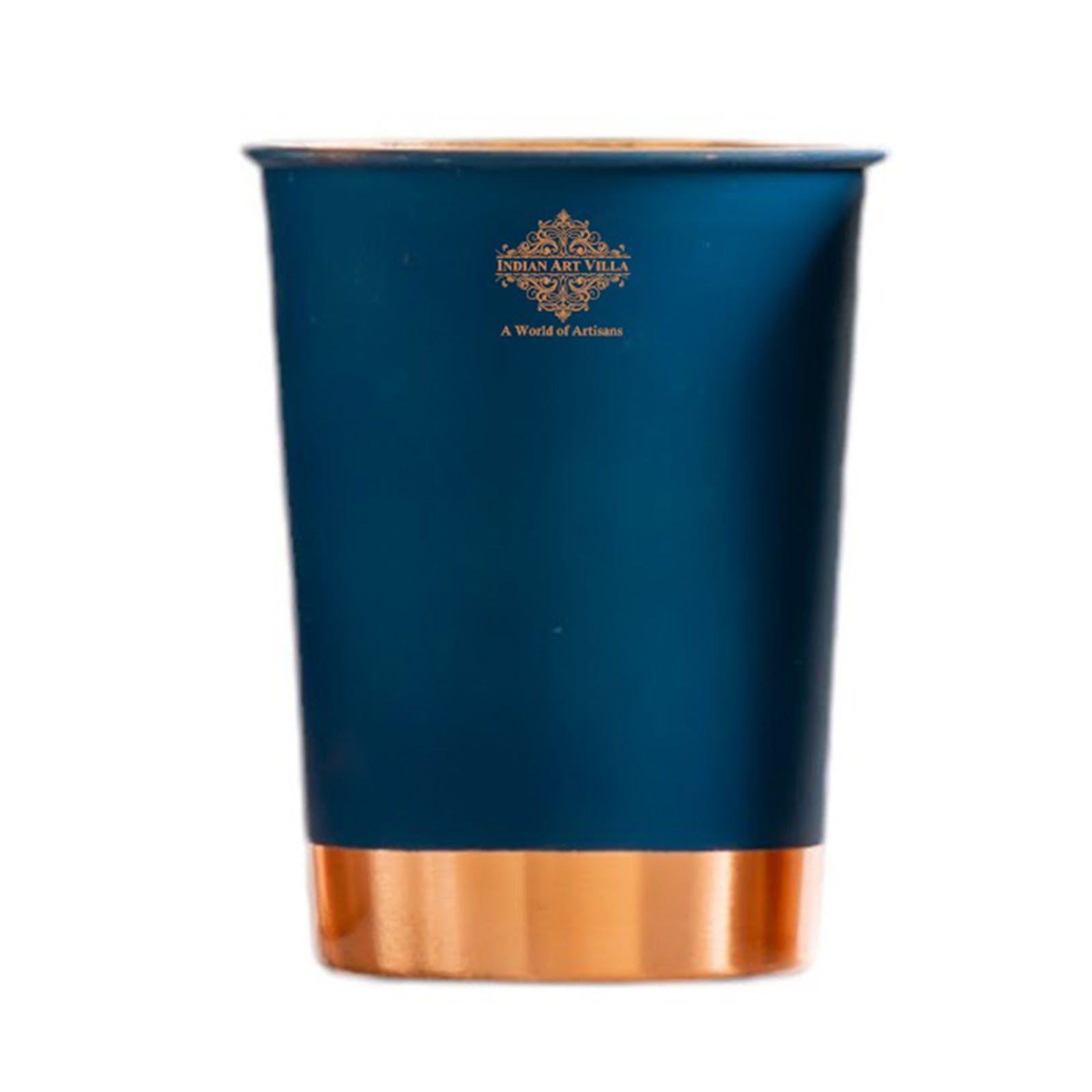 Premium Copper Glass in Ombre Silk Finish  - 275 ML