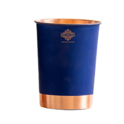 Premium Copper Glass in Ombre Silk Finish  - 275 ML