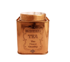 Pure Copper Coffee & Sugar & Tea Container, 12cm