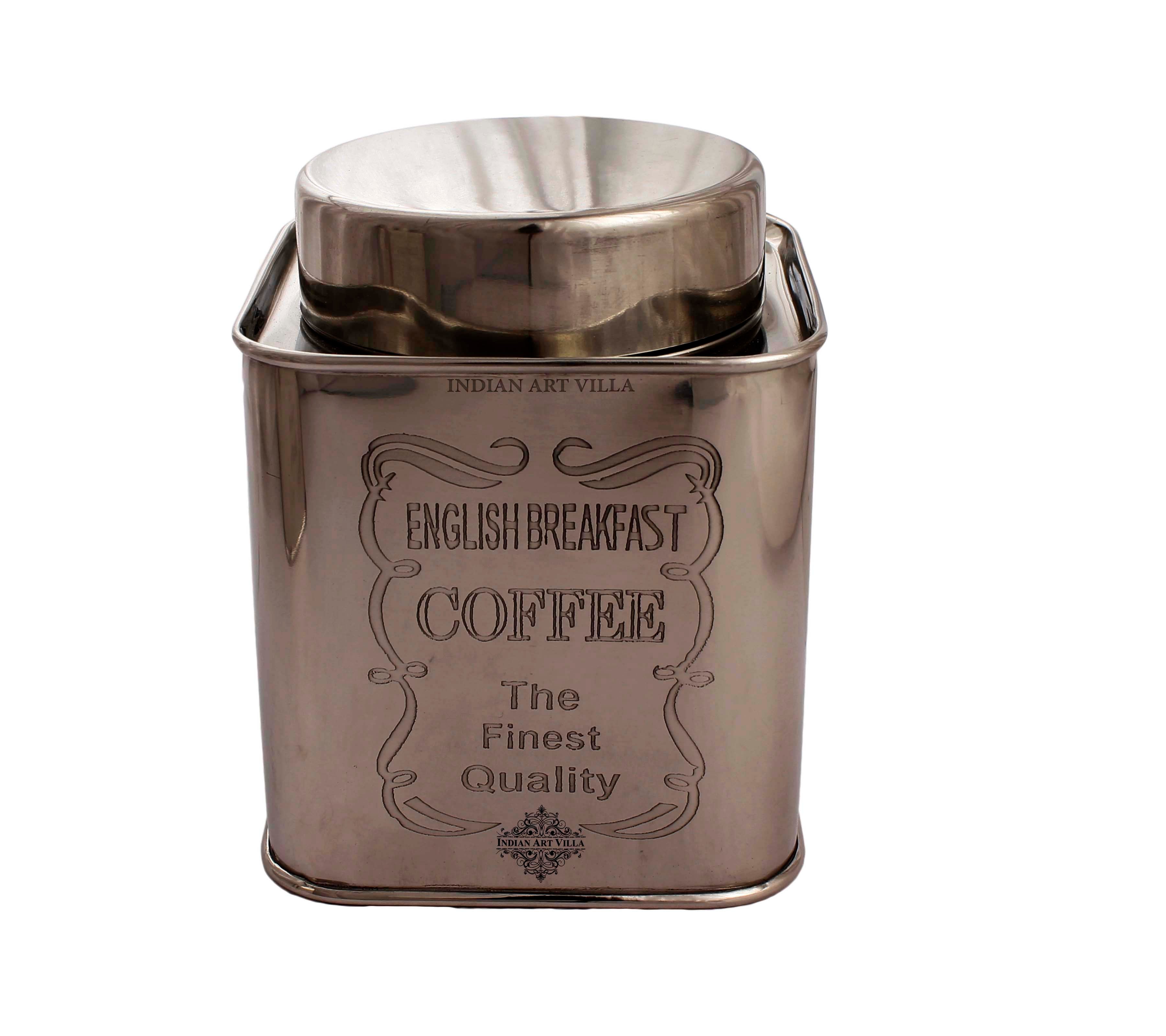 Steel Coffee  & Sugar & Tea Container