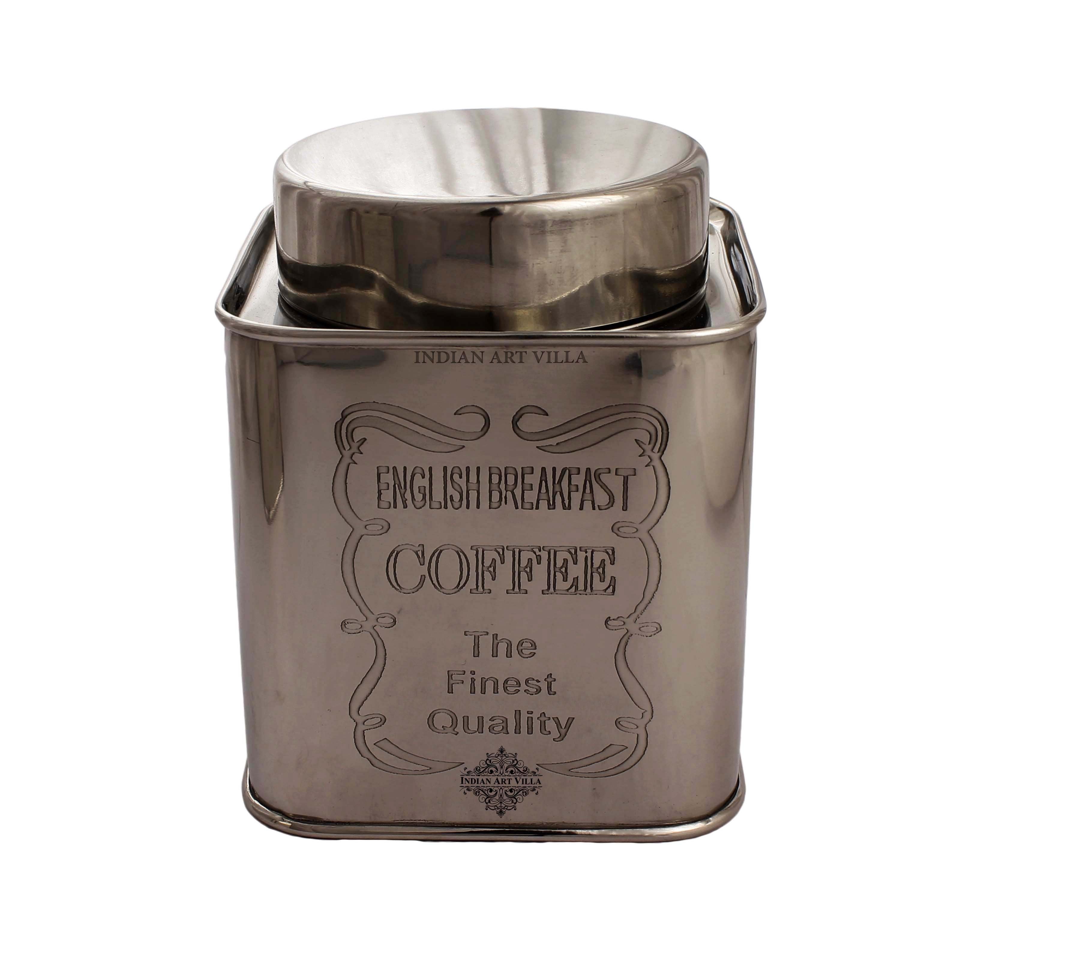 Steel Coffee  & Sugar & Tea Container