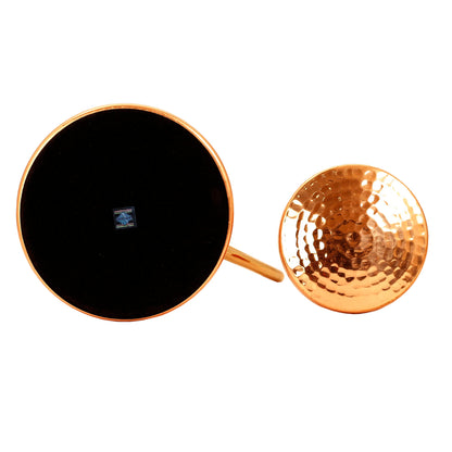 Pure Copper Smooth Hammered Design Lacquer Coated Bedroom Bottle