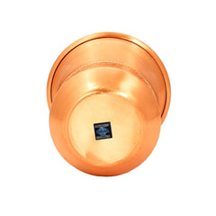 Pure Copper Hammered & Smooth Design Glass
