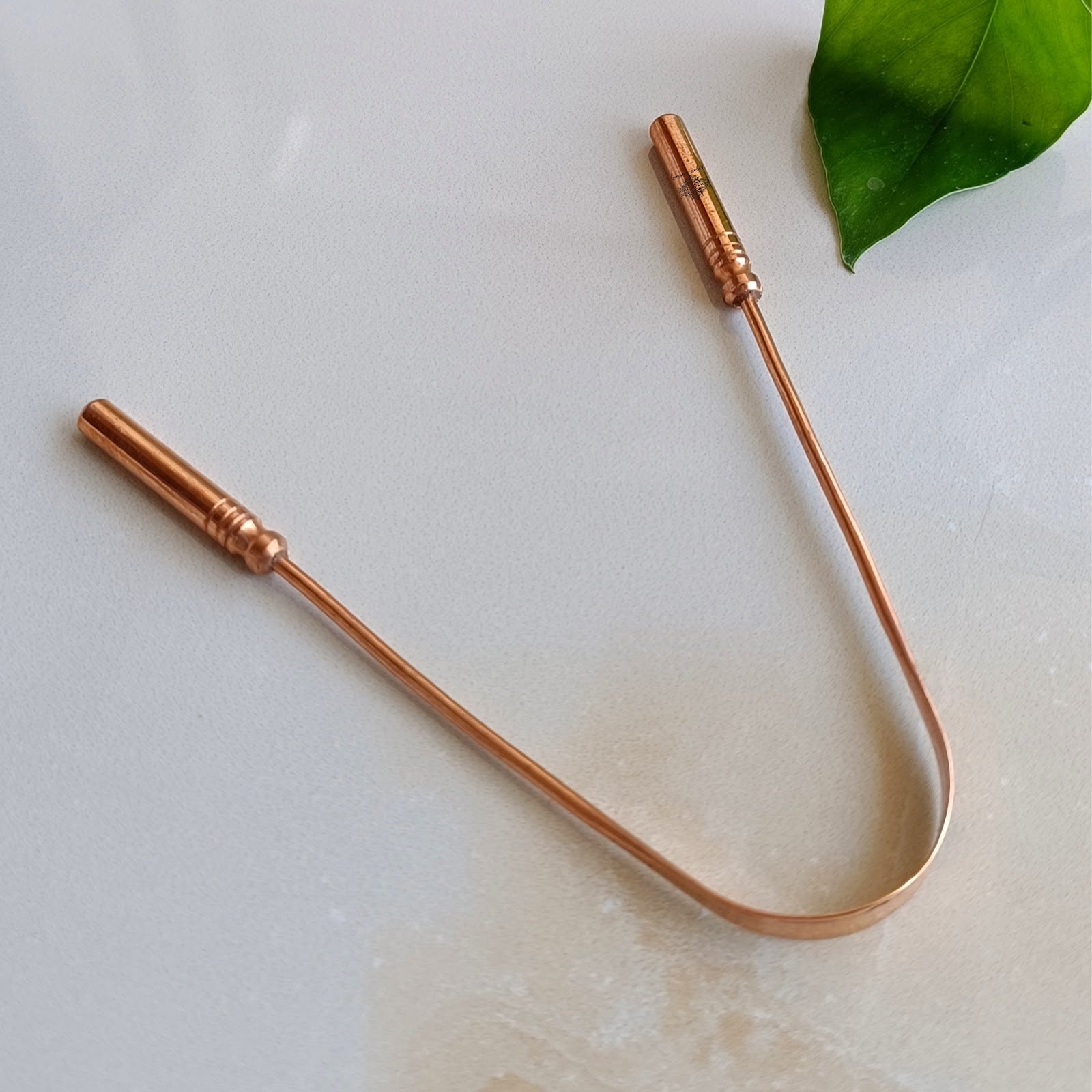 Ayurvedic Copper Tongue Cleaner, Say Goodbye to Bad Breath