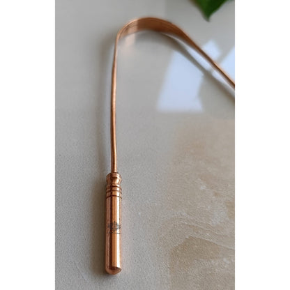 Ayurvedic Copper Tongue Cleaner, Say Goodbye to Bad Breath