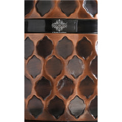 Copper Water Dispenser 5 Litre, Copper Matka Pot, Antique Diamond Design, Ayurvedic Water Storage Container