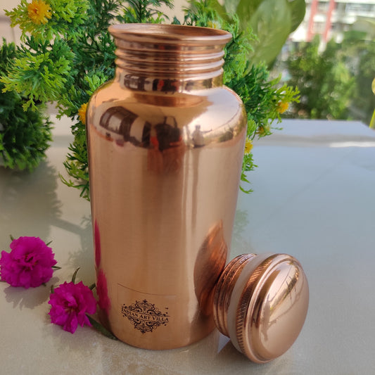 Pure Copper Bottle With the Plain Design