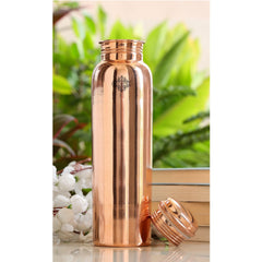 Pure Copper Bottle With the Plain Design