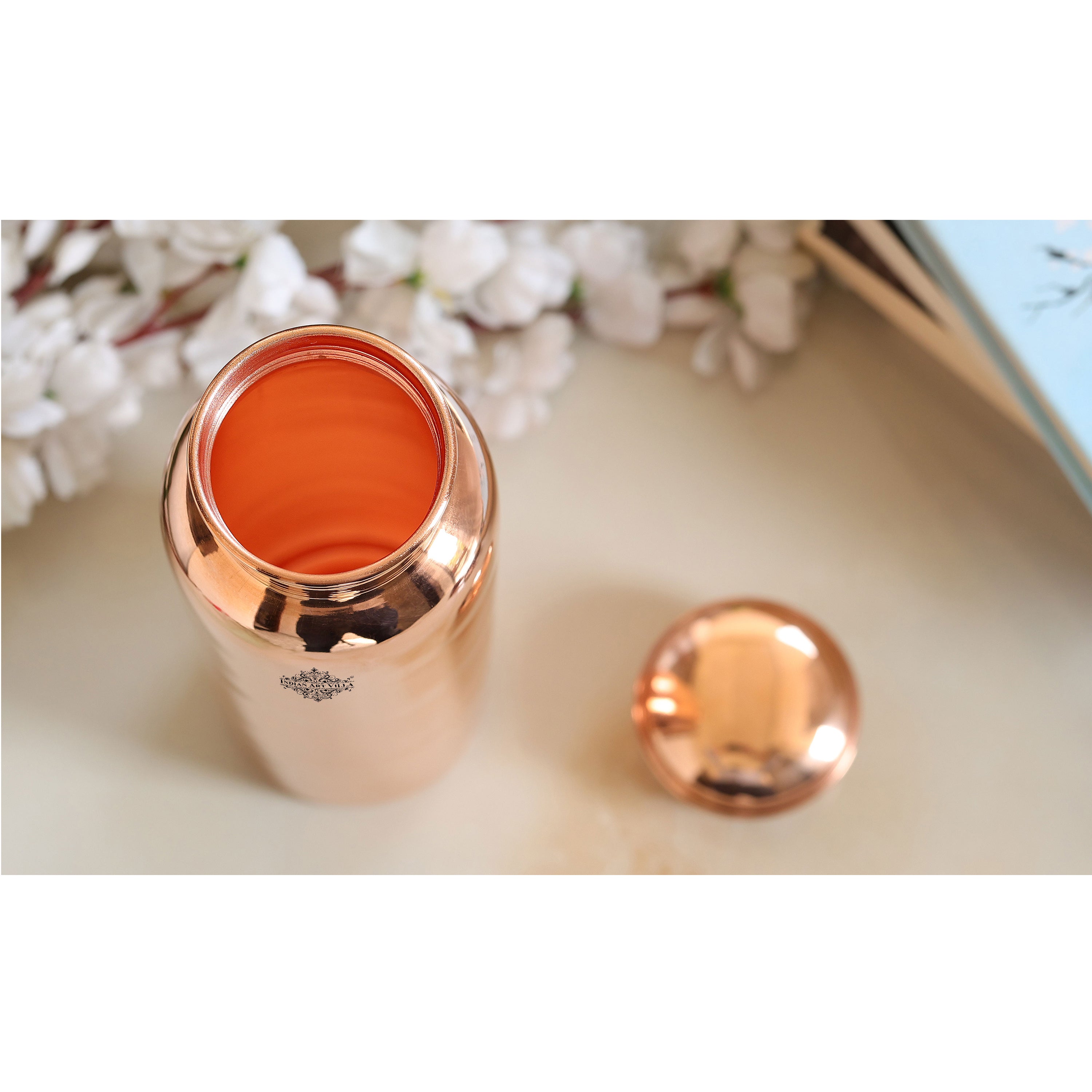 Pure Copper Bottle With the Plain Design