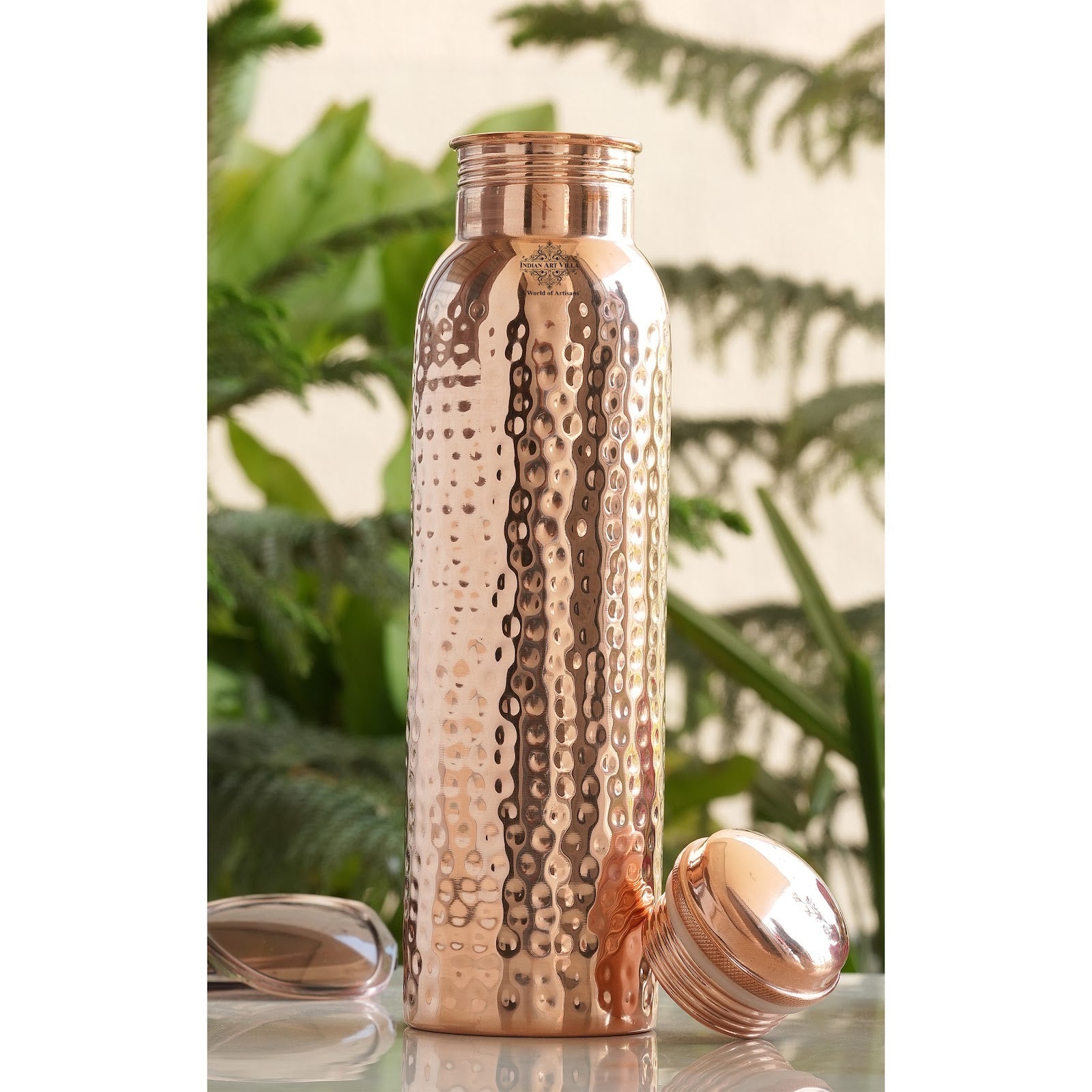 Pure Copper Bottle With the Plain Design