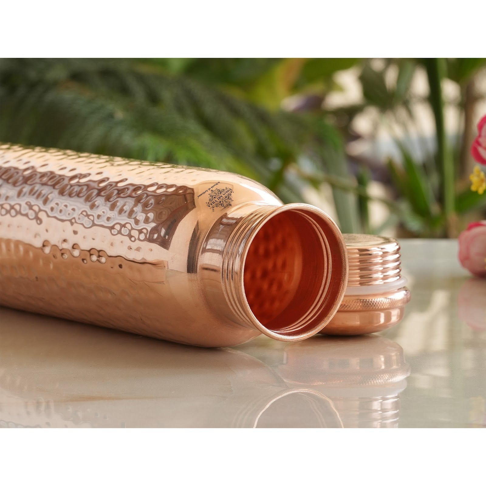 Pure Copper Bottle With the Plain Design