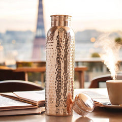 Pure Copper Bottle With the Plain Design