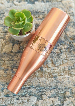 Copper Drinkware Bottle with Champagne Style and Lacquer Coating