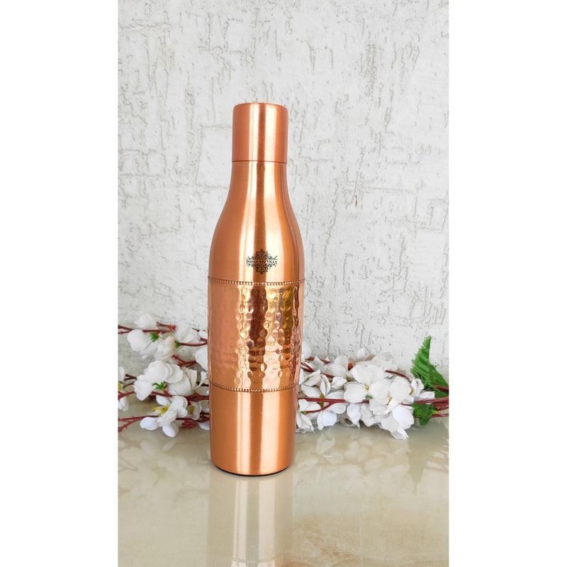 Copper Drinkware Bottle with Champagne Style and Lacquer Coating