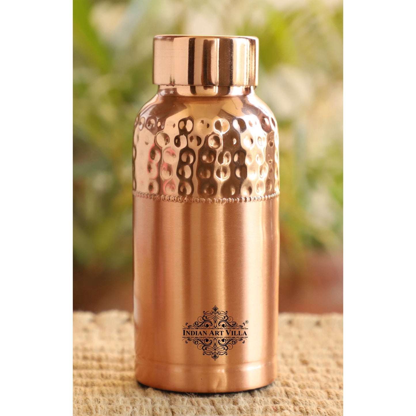Doctor's Choice Pure Copper Water Bottle with Ergonomic Design