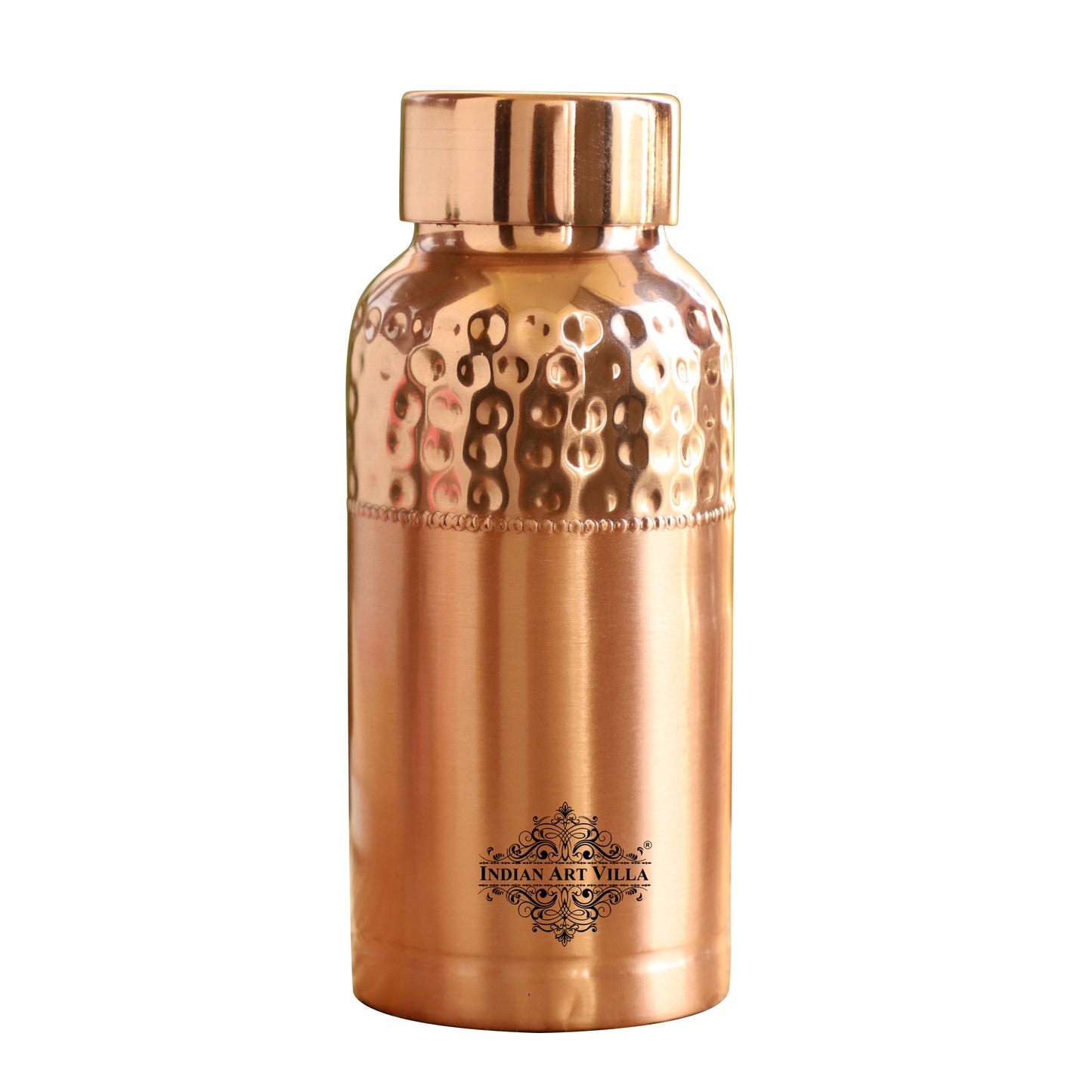 Doctor's Choice Pure Copper Water Bottle with Ergonomic Design