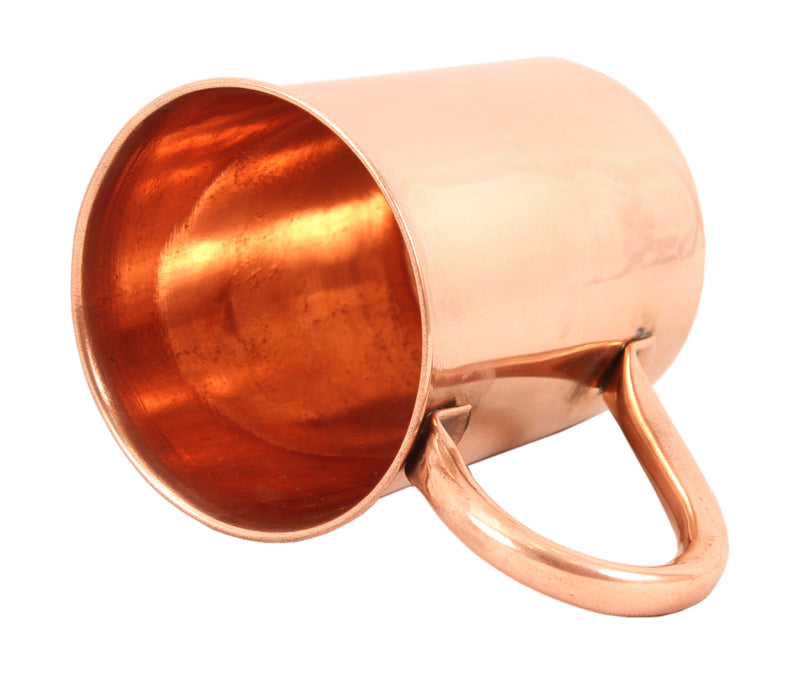 Set of 4 Pure Copper Plain Moscow Mule Mug Cup 415 ML (14 Oz) each - Beer Bar, Restaurant, Hotels