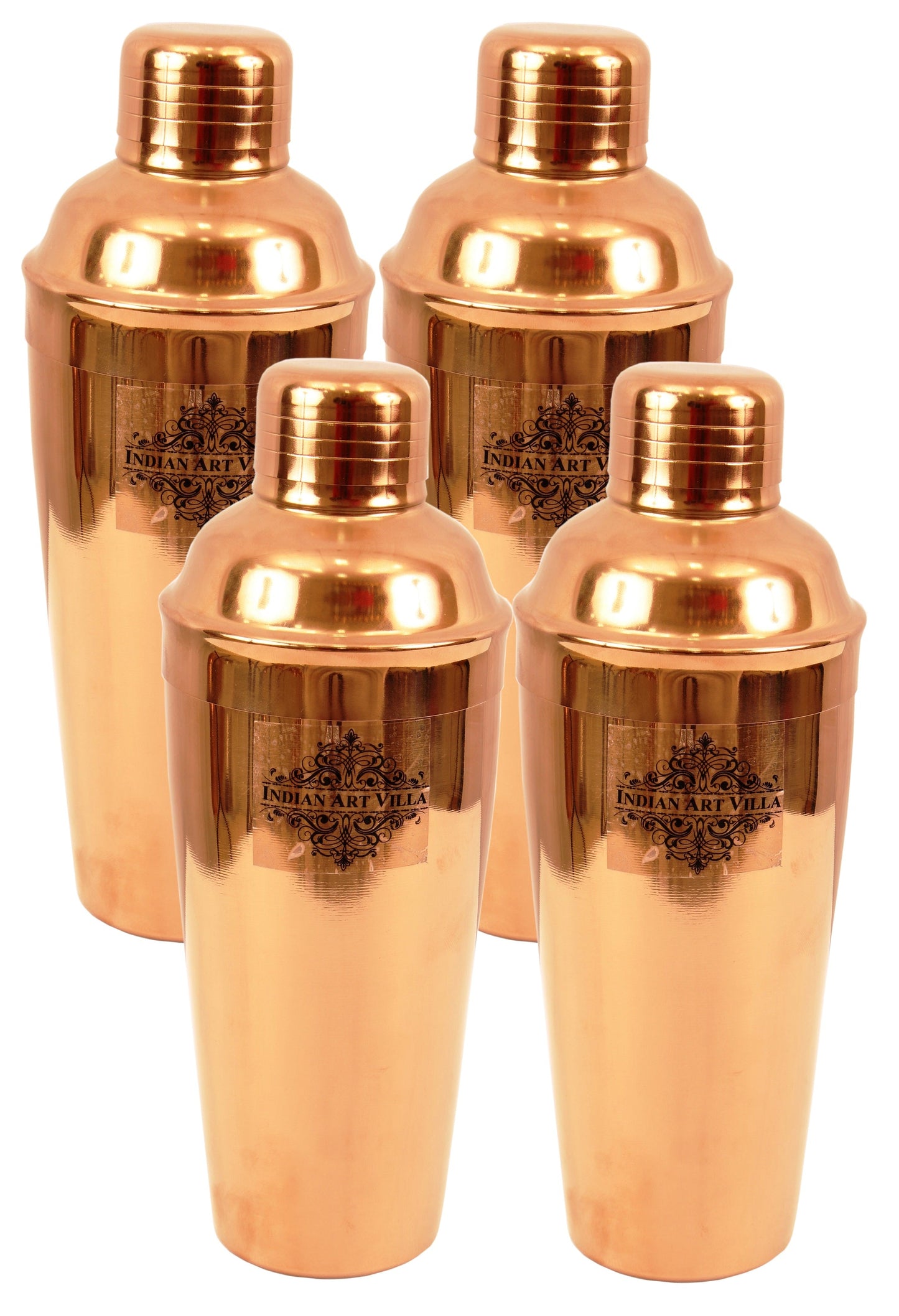 Pure Copper Cocktail & Wine Shaker – 750 ML Premium Barware