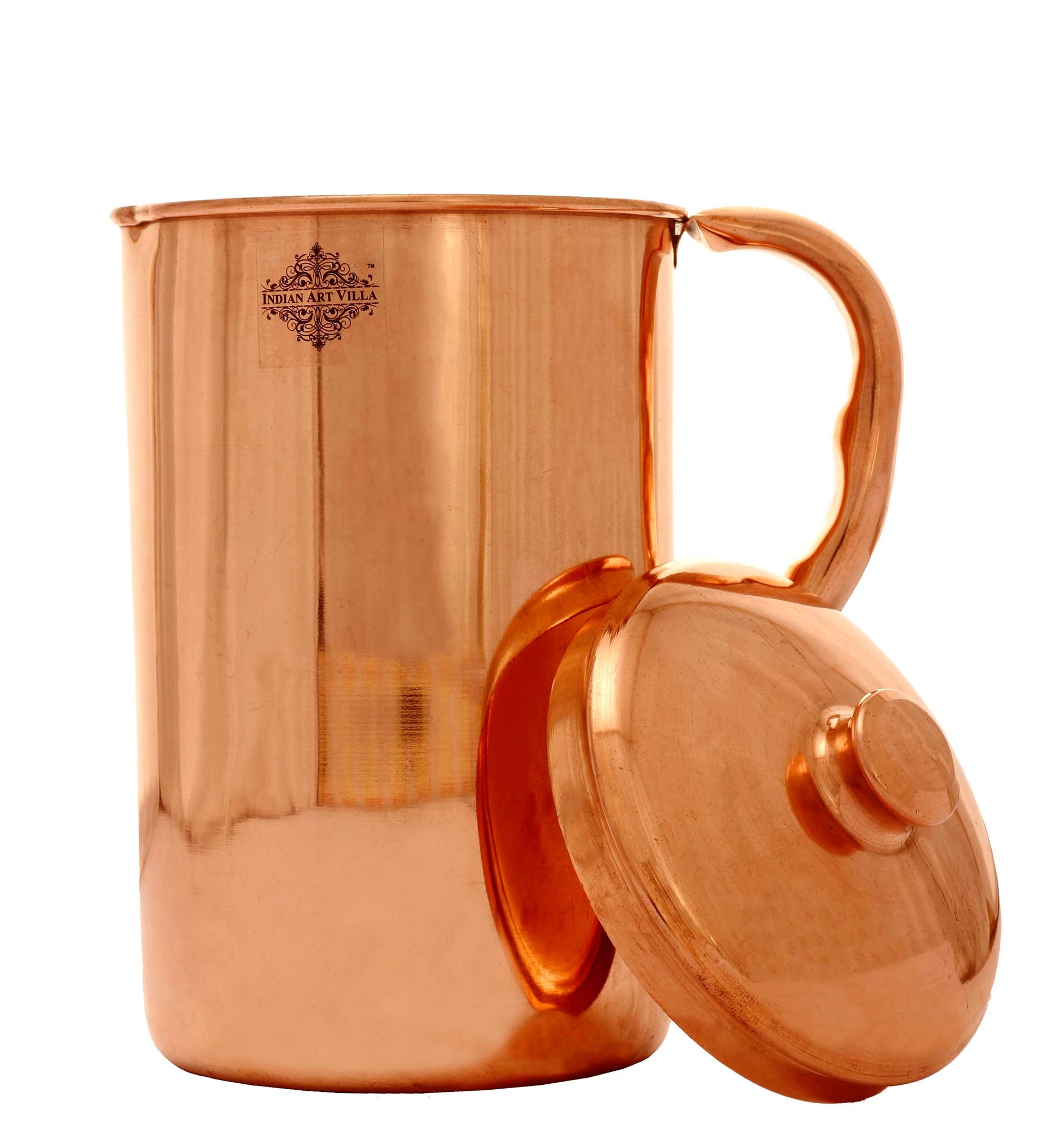 Pure Copper Jug / Pitcher with Glasses / Tumblers | Serveware | Drinkware