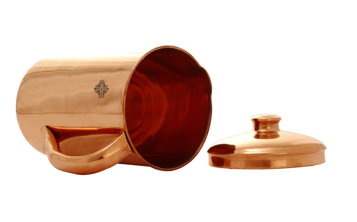 Pure Copper Jug / Pitcher with Glasses / Tumblers | Serveware | Drinkware