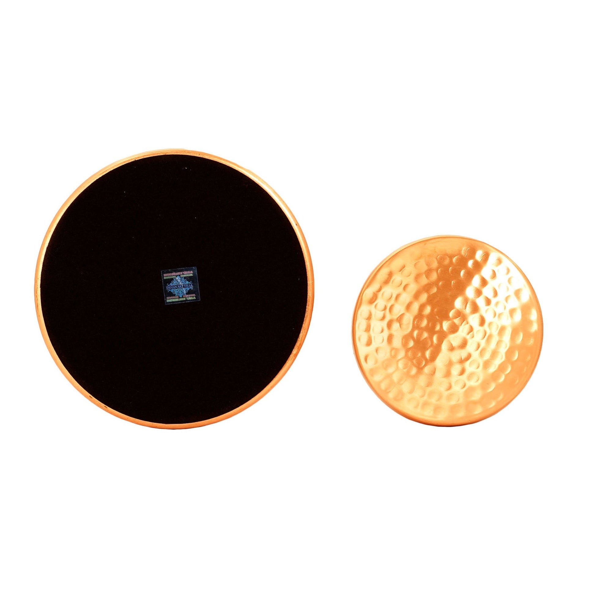 Copper Designer Hammered & Smooth Bedroom Bottle With Copper Glasses,Drinkware, Diwali Anniversary Party Christmas Gift Set