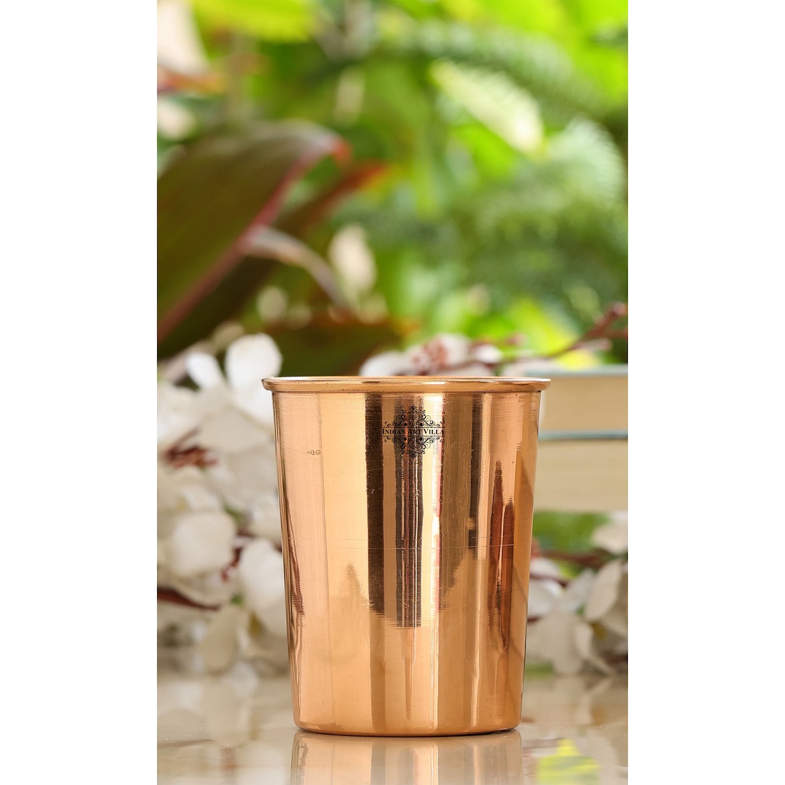 Handcrafted Pure Copper Drinkware Gift Set with Shine Finish Design, Good For Health, Drinkware, Serveware Set