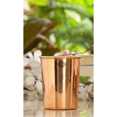 Handcrafted Pure Copper Drinkware Gift Set with Shine Finish Design, Good For Health, Drinkware, Serveware Set