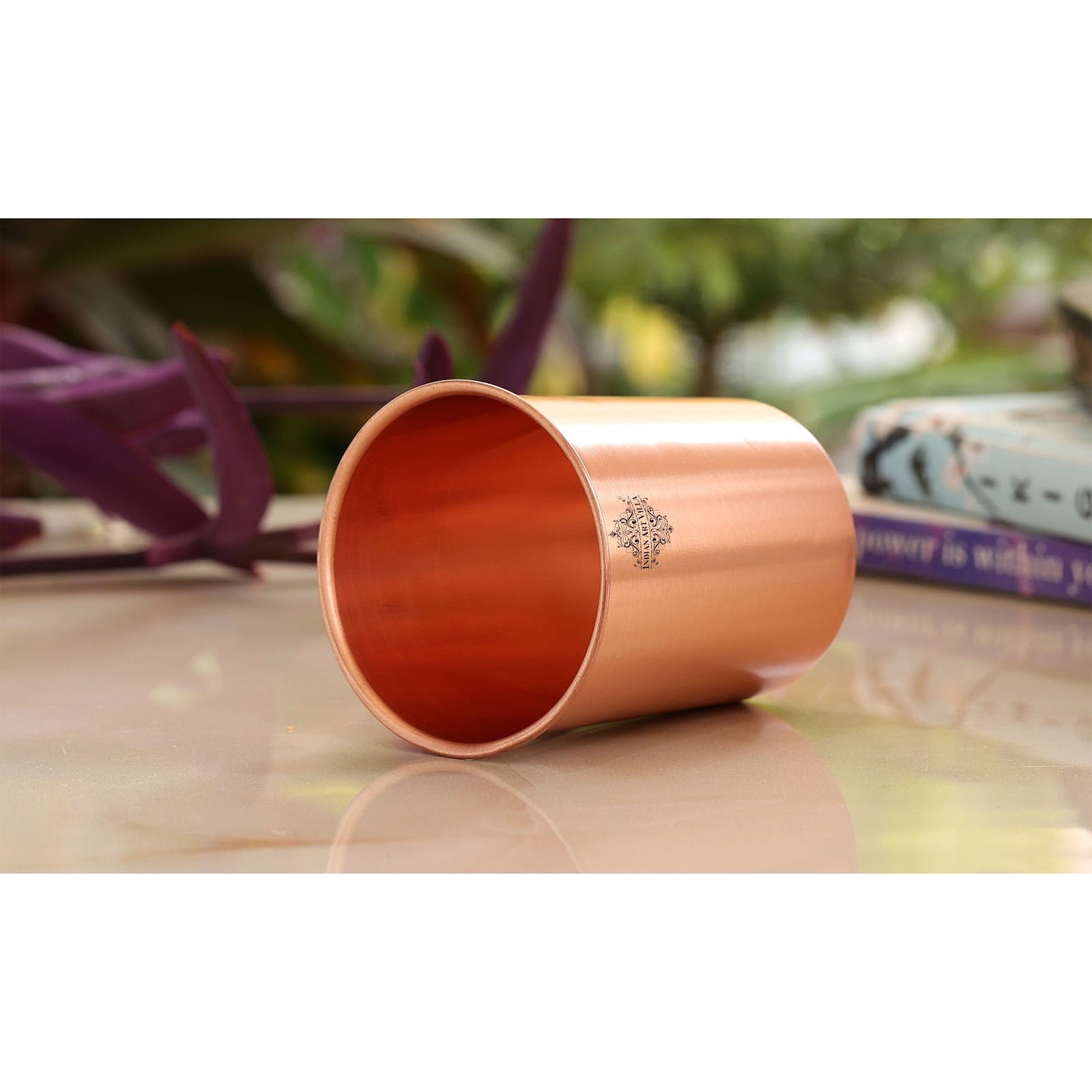 Lacquered Copper Gift Set – 1 Jug, 1 Bottle & 6 Glasses