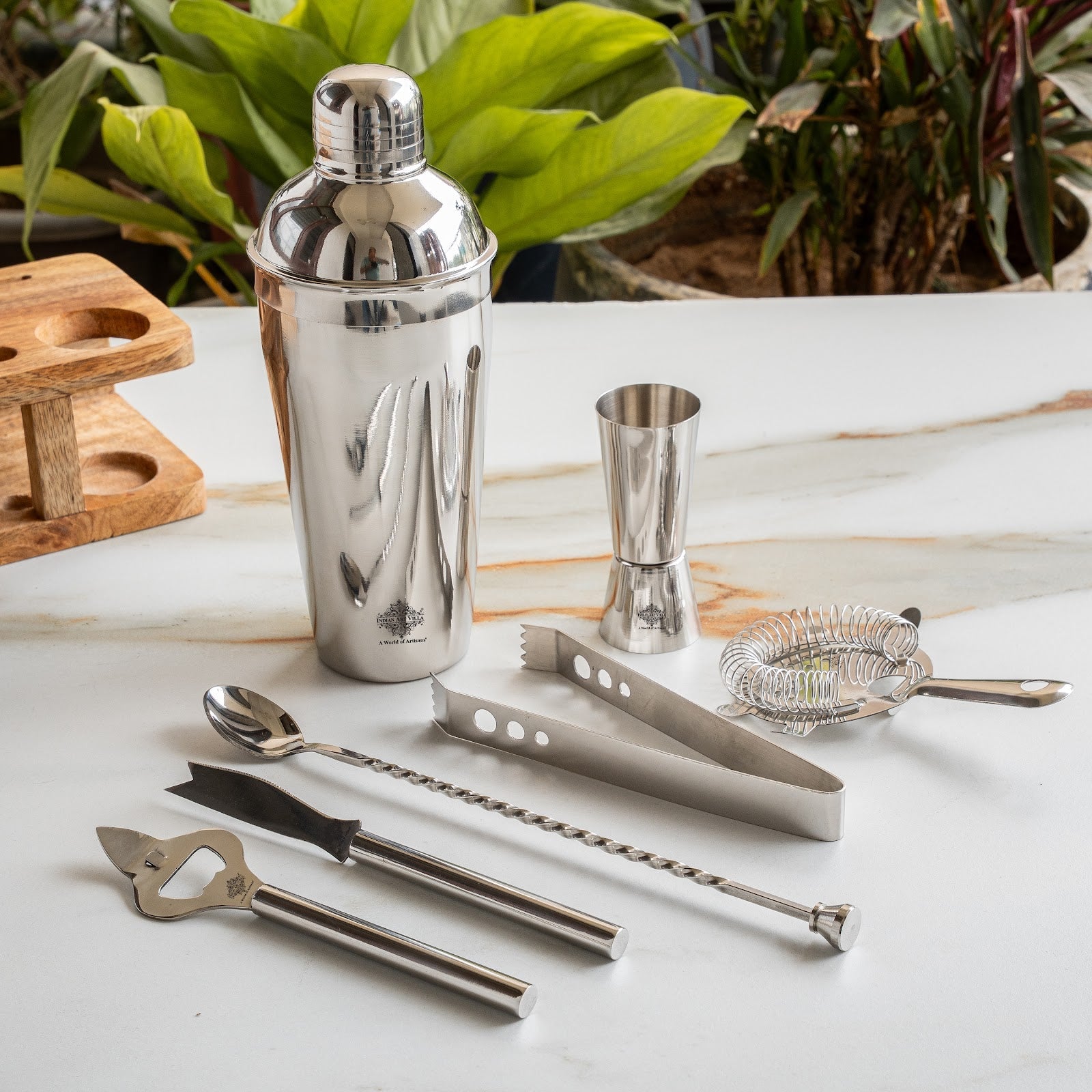 Stainless Steel Barware Set of 7 pcs