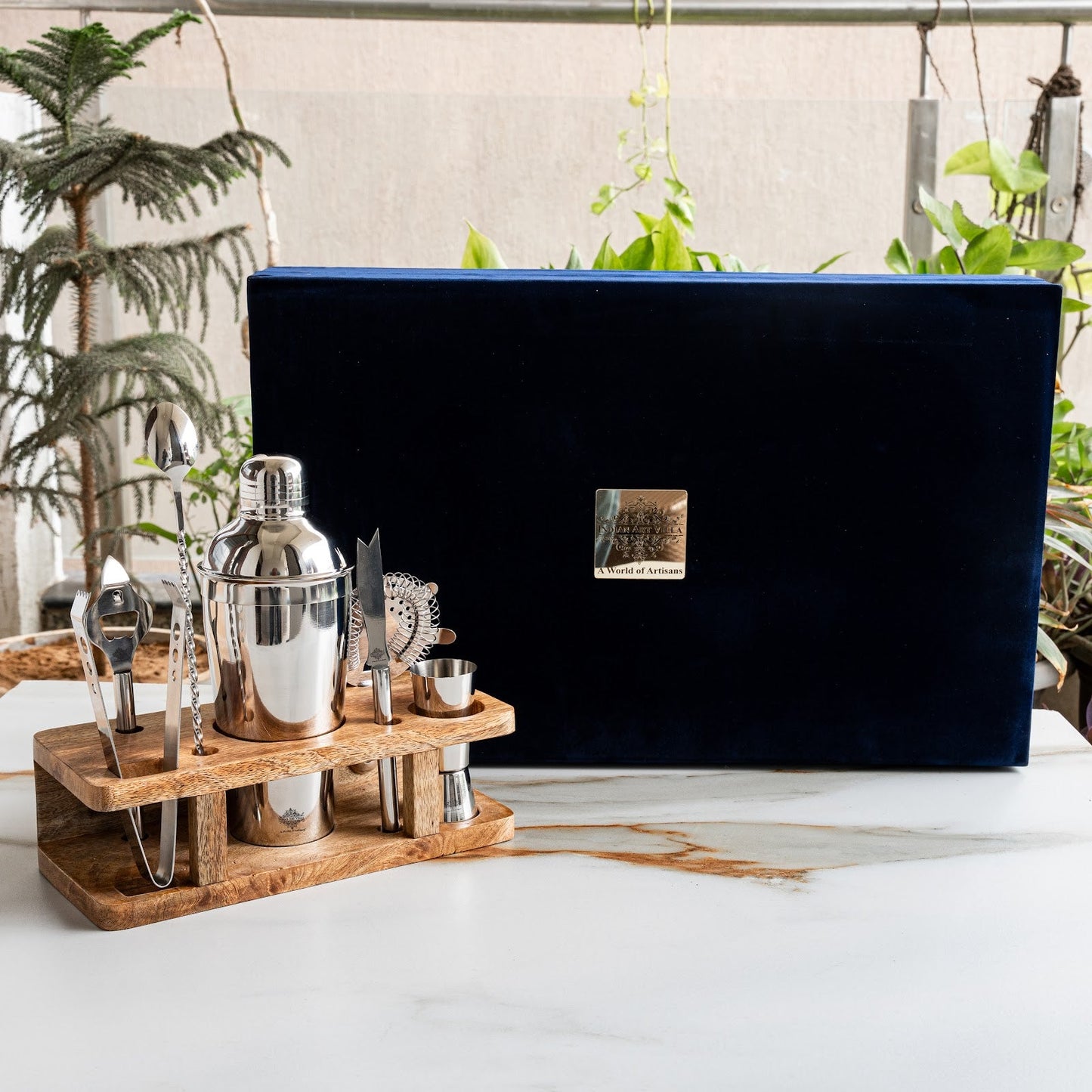 Stainless Steel Barware Set of 7 pcs