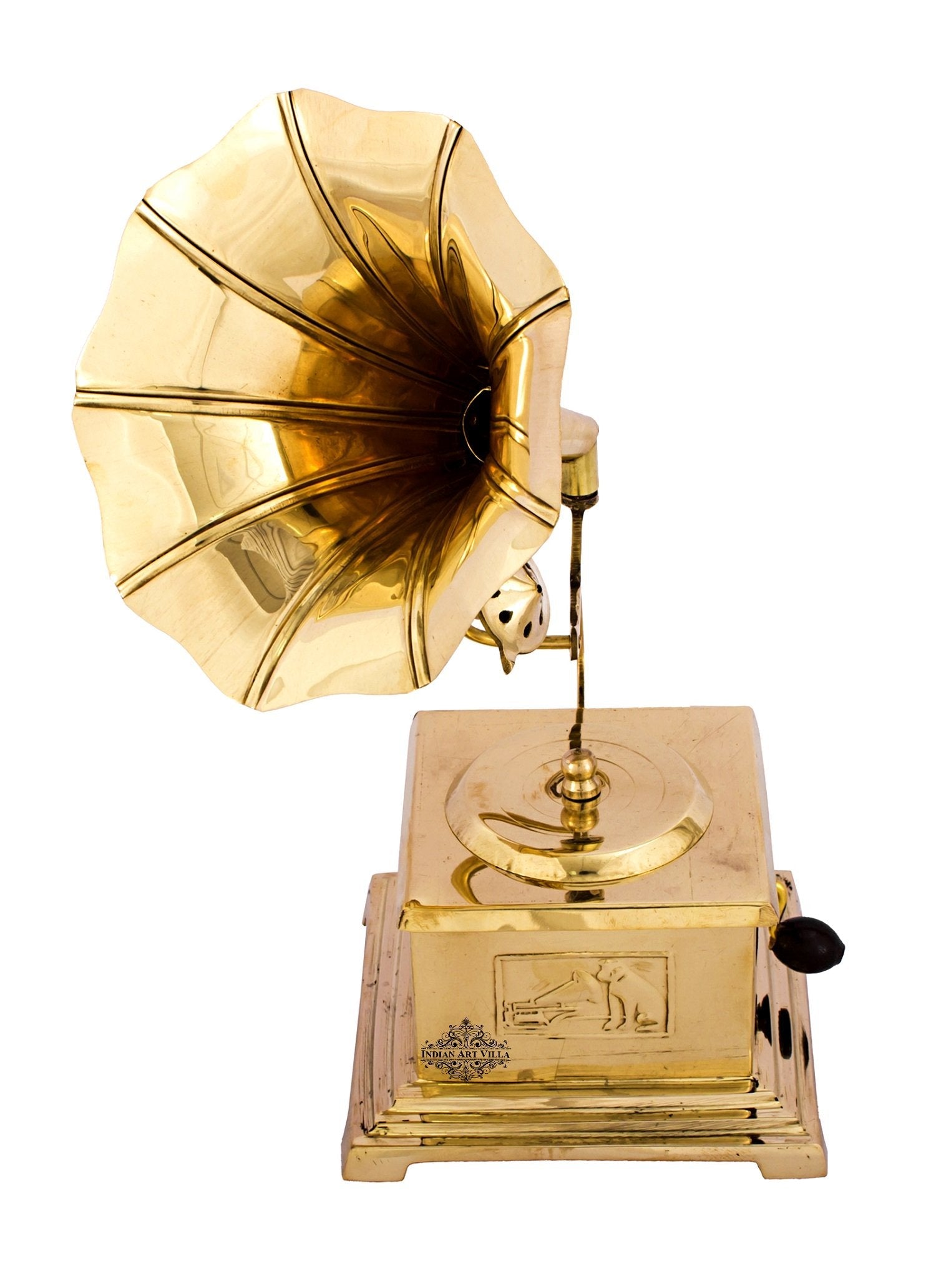 Pure Brass Dummy Gramophone