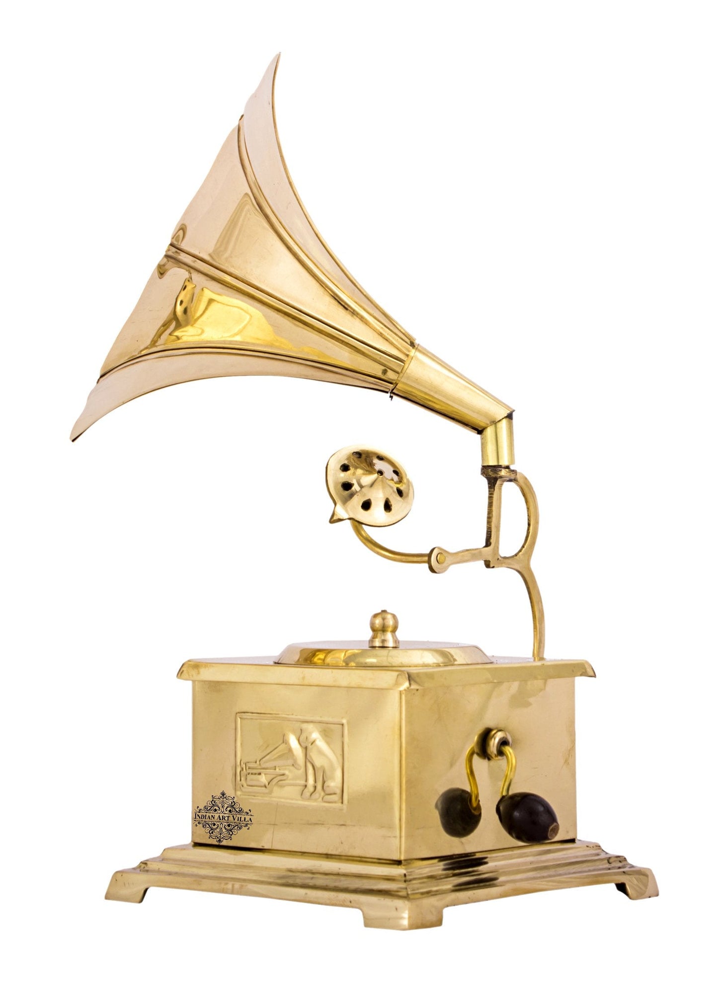 Pure Brass Dummy Gramophone