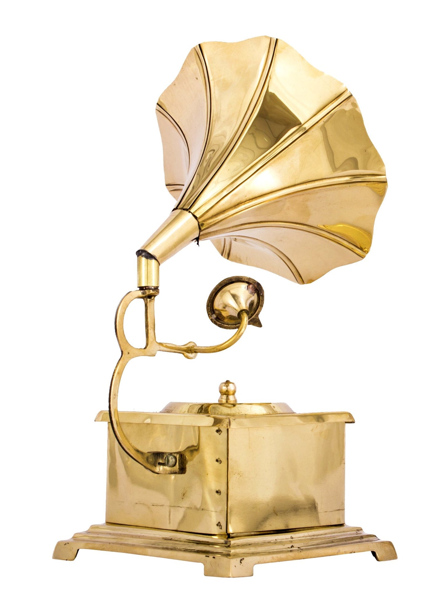 Pure Brass Dummy Gramophone