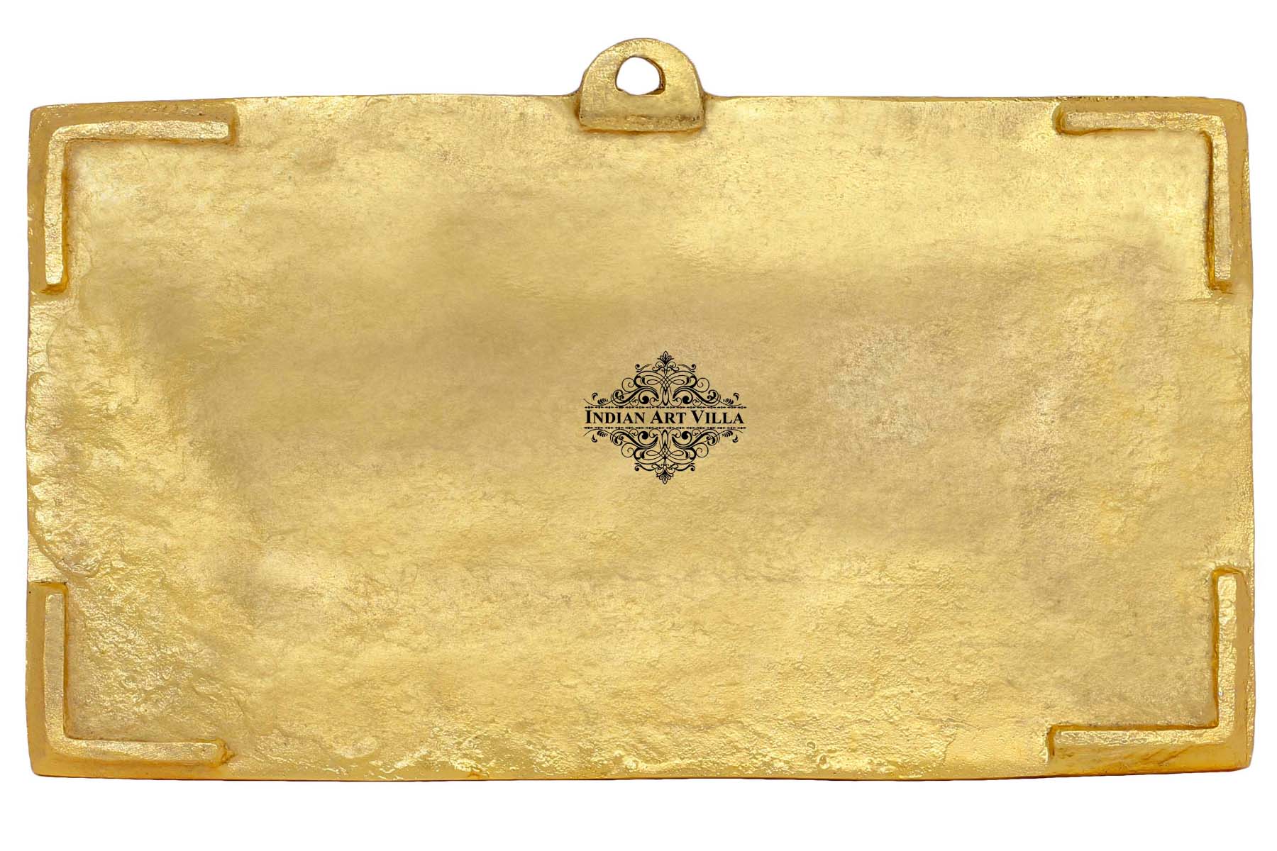 Pure Aluminum Running Horses Wall Hanging, Height :- 16.76 cm