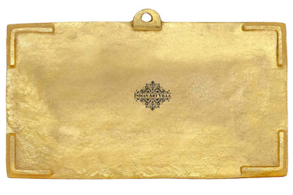 Pure Aluminum Running Horses Wall Hanging, Height :- 16.76 cm