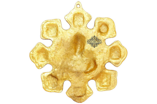 Pure Aluminum Lord Ganesh Ji Wall Hanging Showpiece