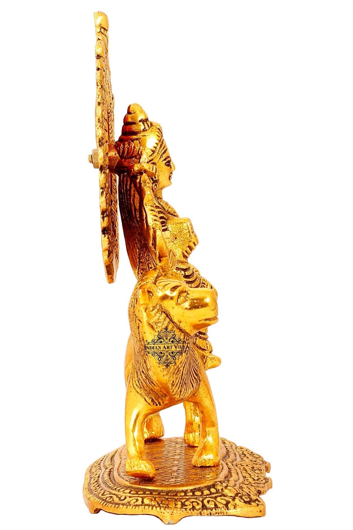 Handcrafted Godess Durga Devi Idol, Home Decor, Gift Item, Height:- 21.84 cm