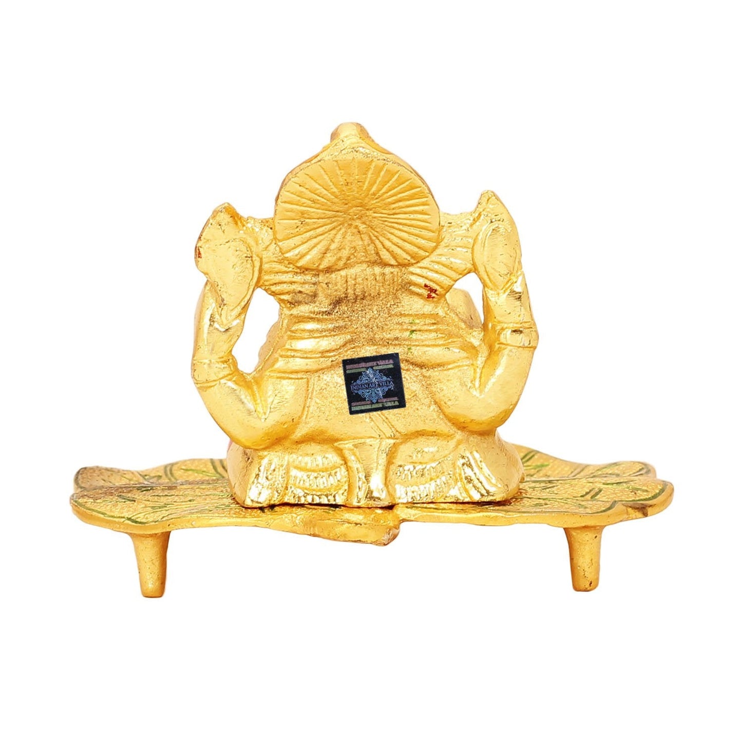 God Ganesha on Leaf Wall Hanging