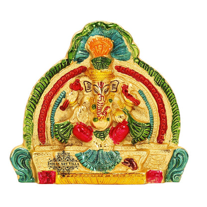 Lord Ganesha on singhasan