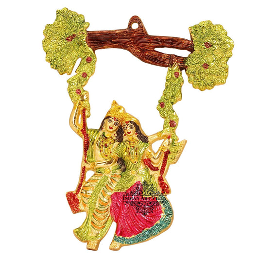 Radha Krishna Swing Wall hanging