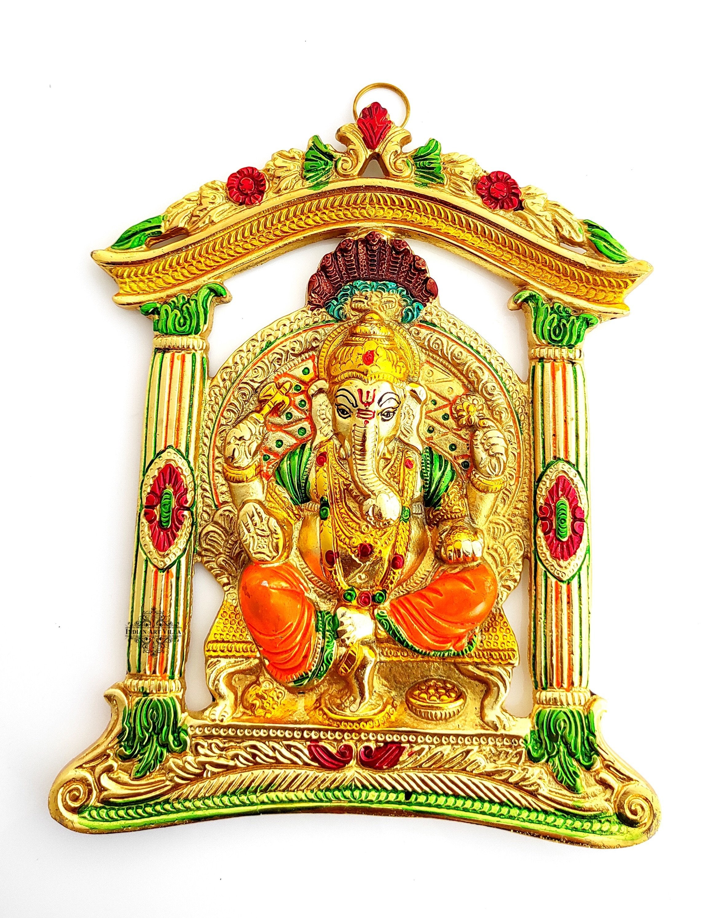 Aluminium Lord Ganesha Idol