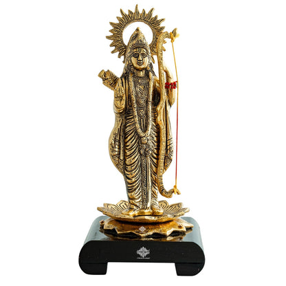 Brass Finish Shree Ram JI Showpiece