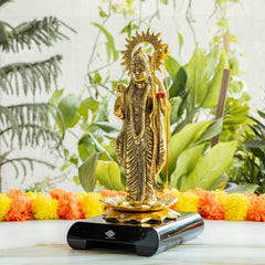 Brass Finish Shree Ram JI Showpiece