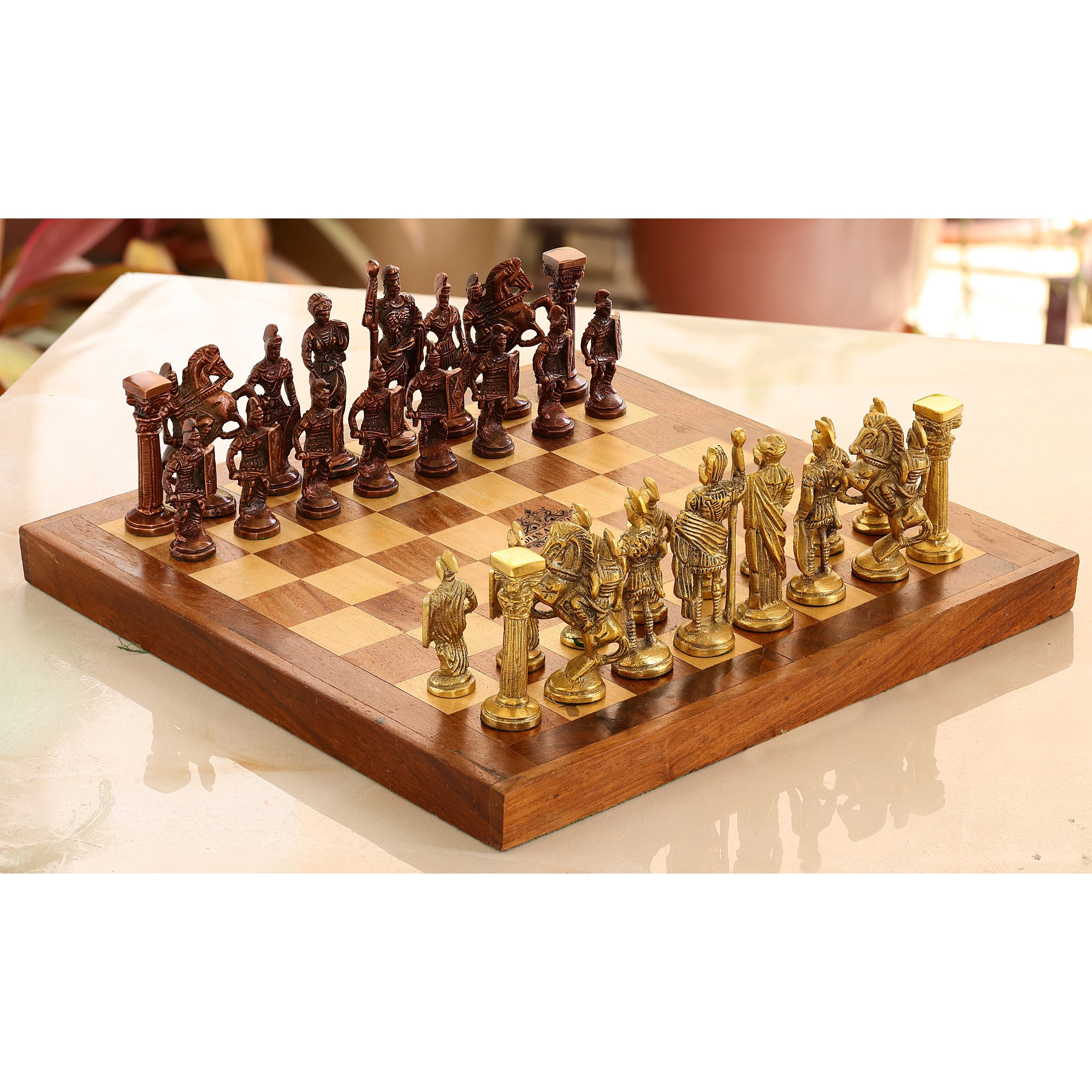 Handcrafted Collectible Greek Posiedon Pieces(One Sided 16 Pcs Only) - Antique Gift Item Decorative